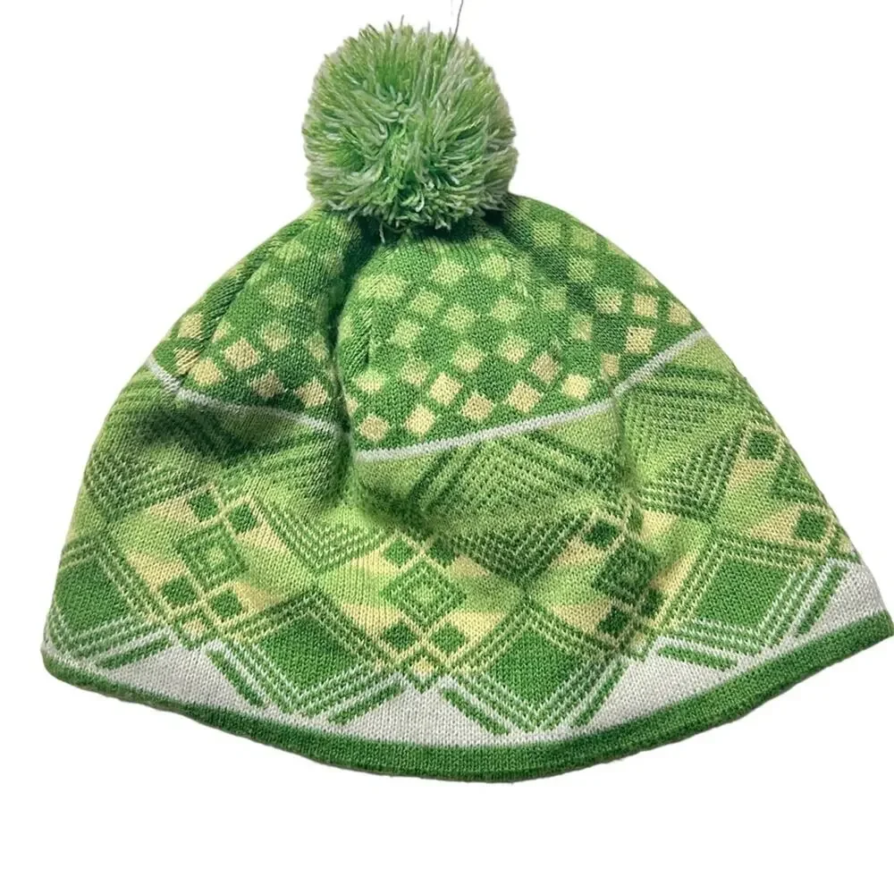 LL.Bean Girl’s Winter Cold Weather Pom Pom Hat Sz
